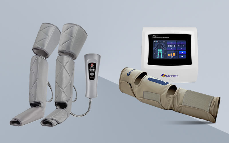 the differences between a leg massager and a DVT pump