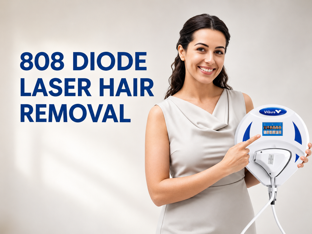 Why Choose 808 Diode Laser Hair Removal Machine at Home？