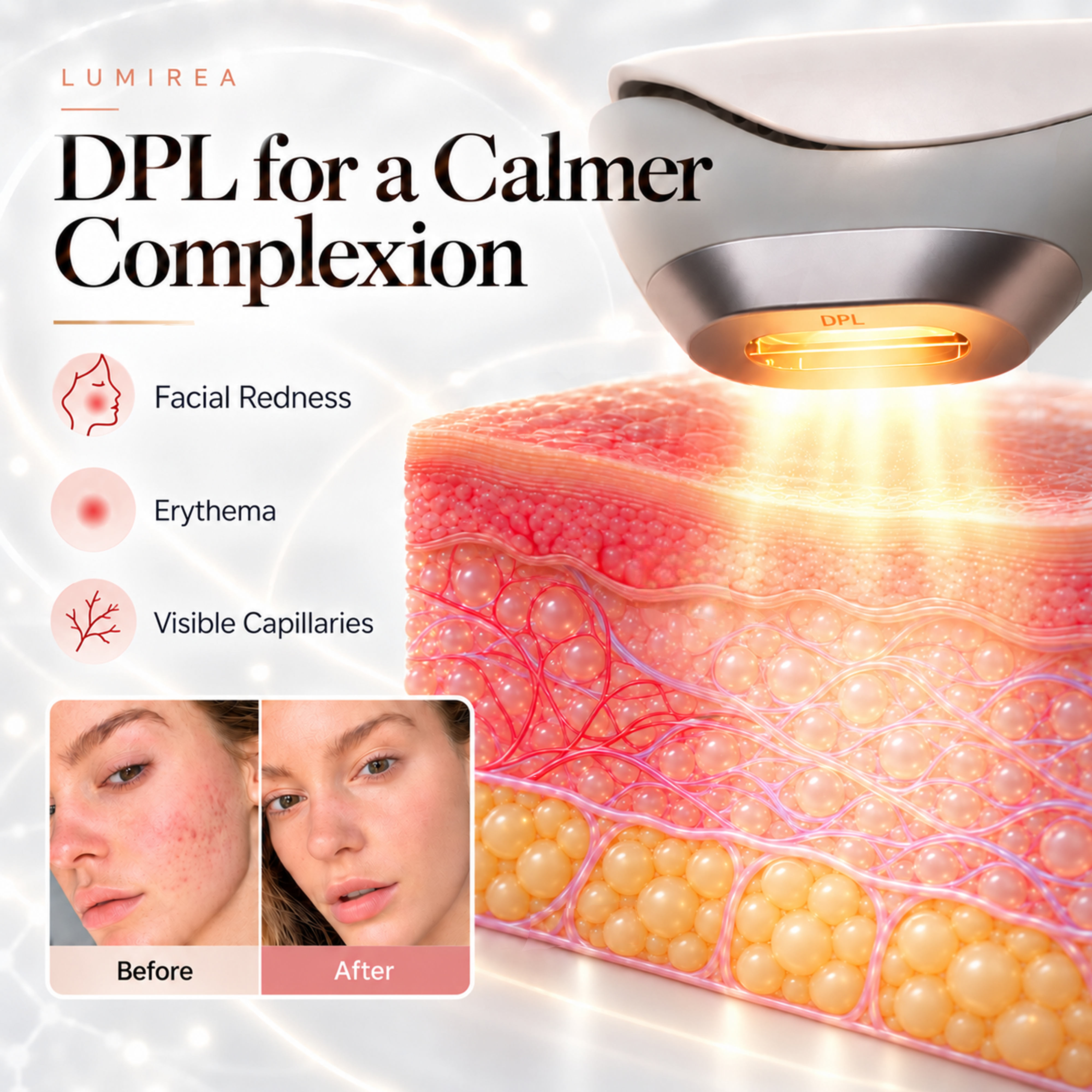 Lumirea DPL & NIR Photofacial Skincare Device