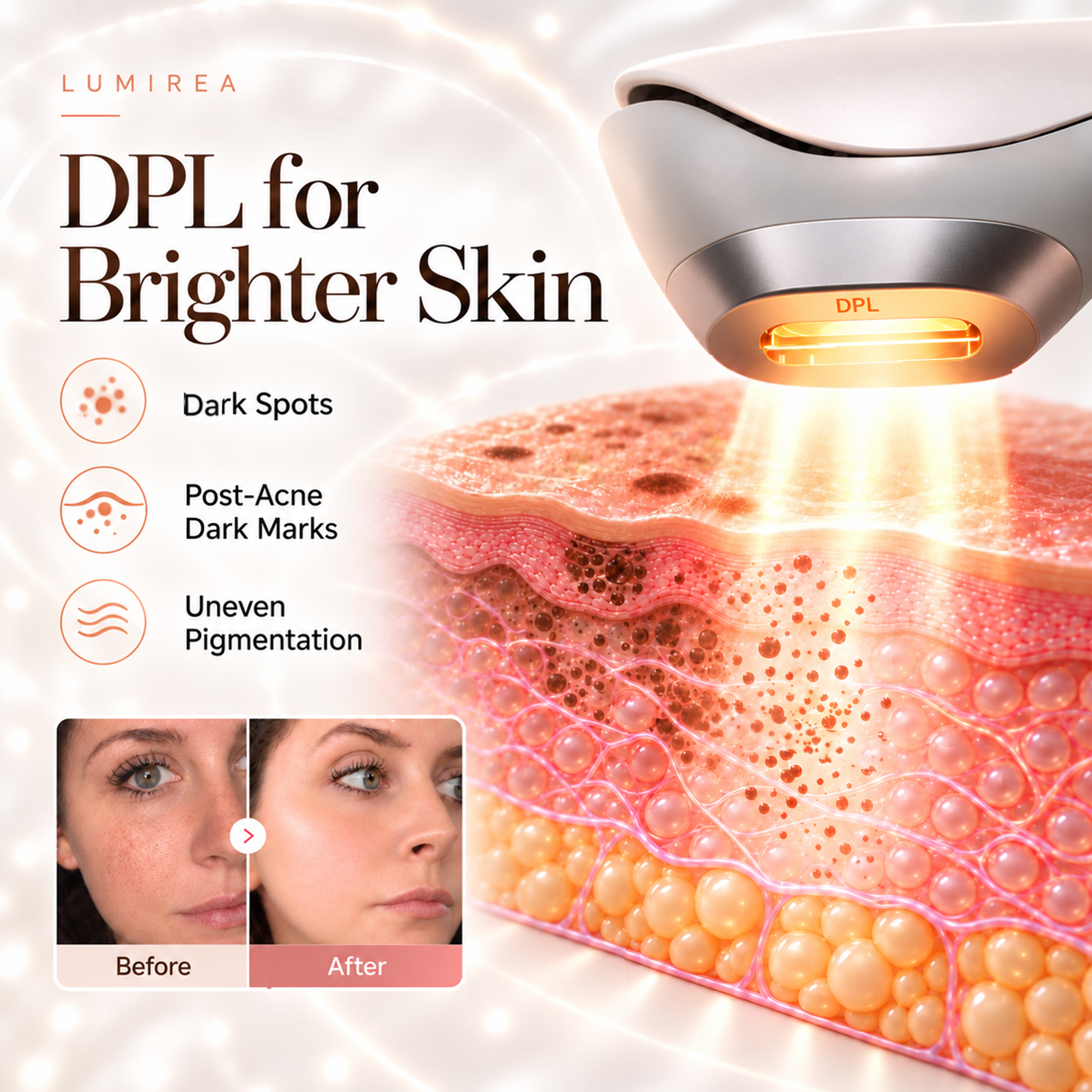 Lumirea DPL & NIR Photofacial Skincare Device