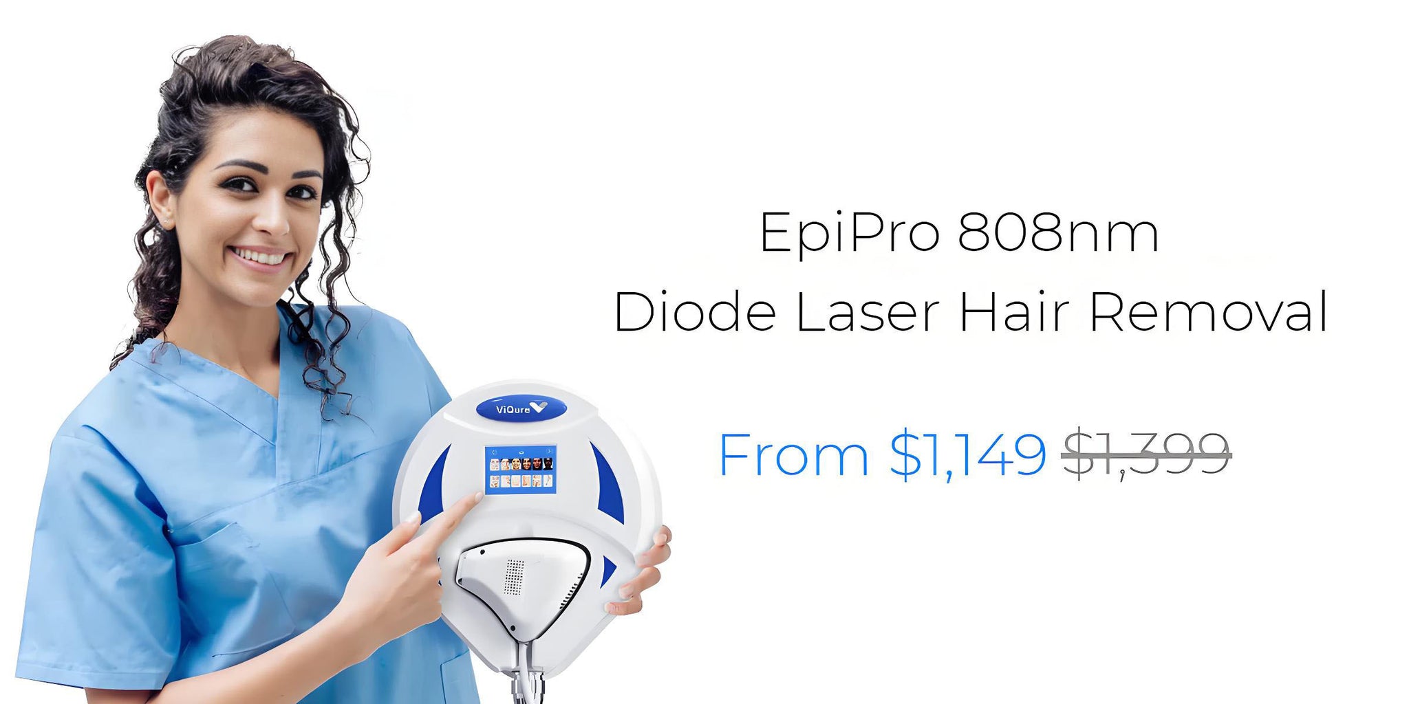 Machine Épilation Laser Diode Permanent 755nm/808nm/1064nm - Visage Et Corps - Neuf