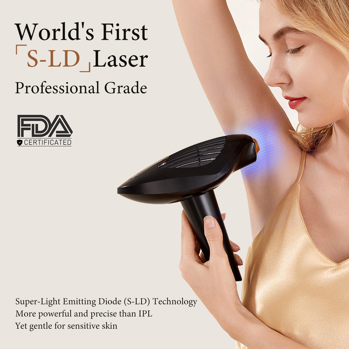 ViQure S-LD Laser Hair Removal Device