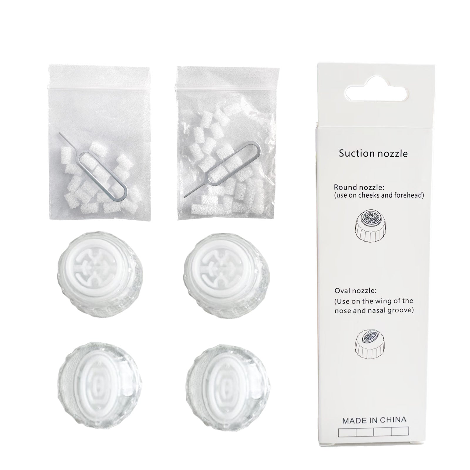 Blackhead Remover Pore Vacuum Replacement Parts