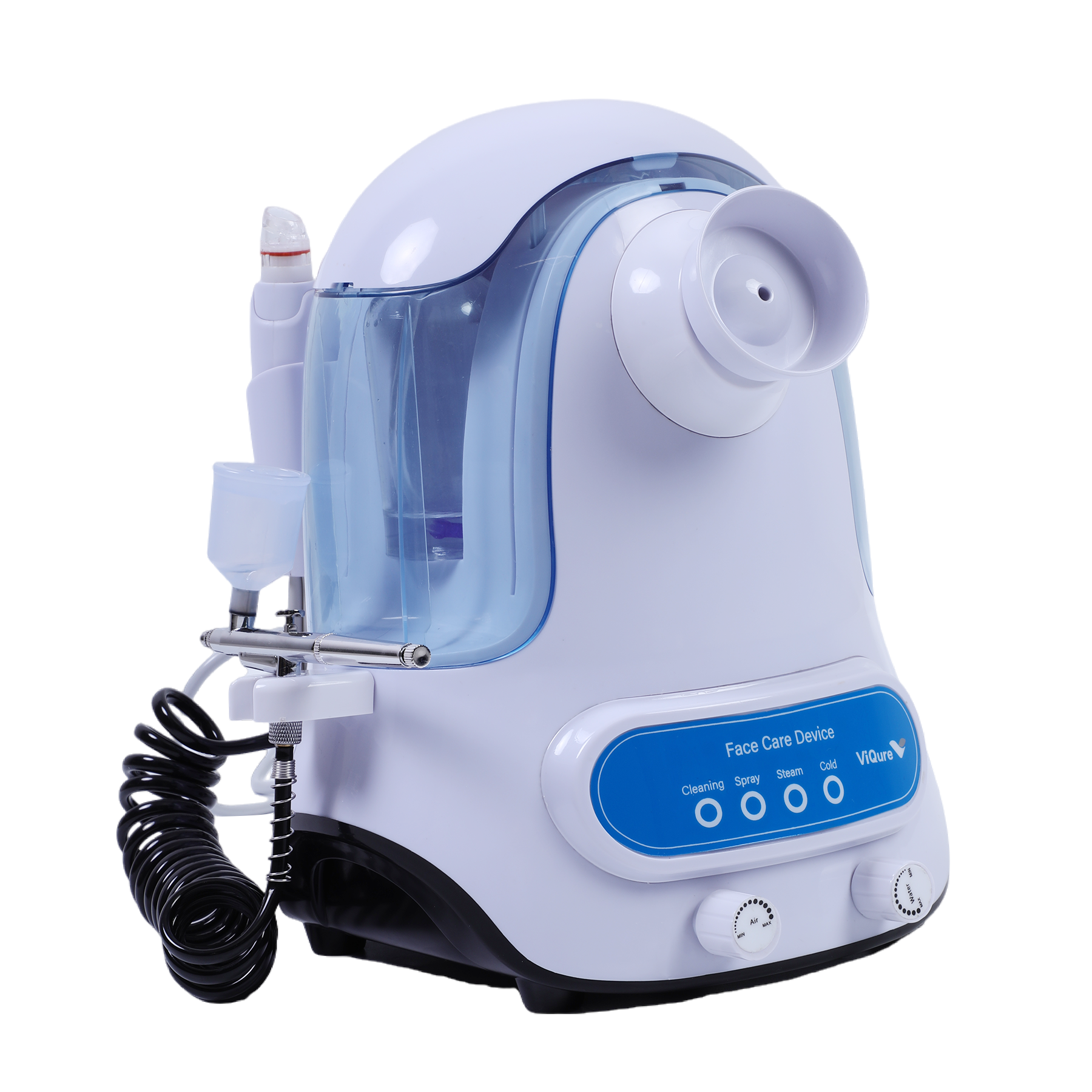 4-in-1 Hydrafacial Facial Care Device with Steam, Cleansing, Spray, and Cold Modes A Home Solution for Professional Skincare